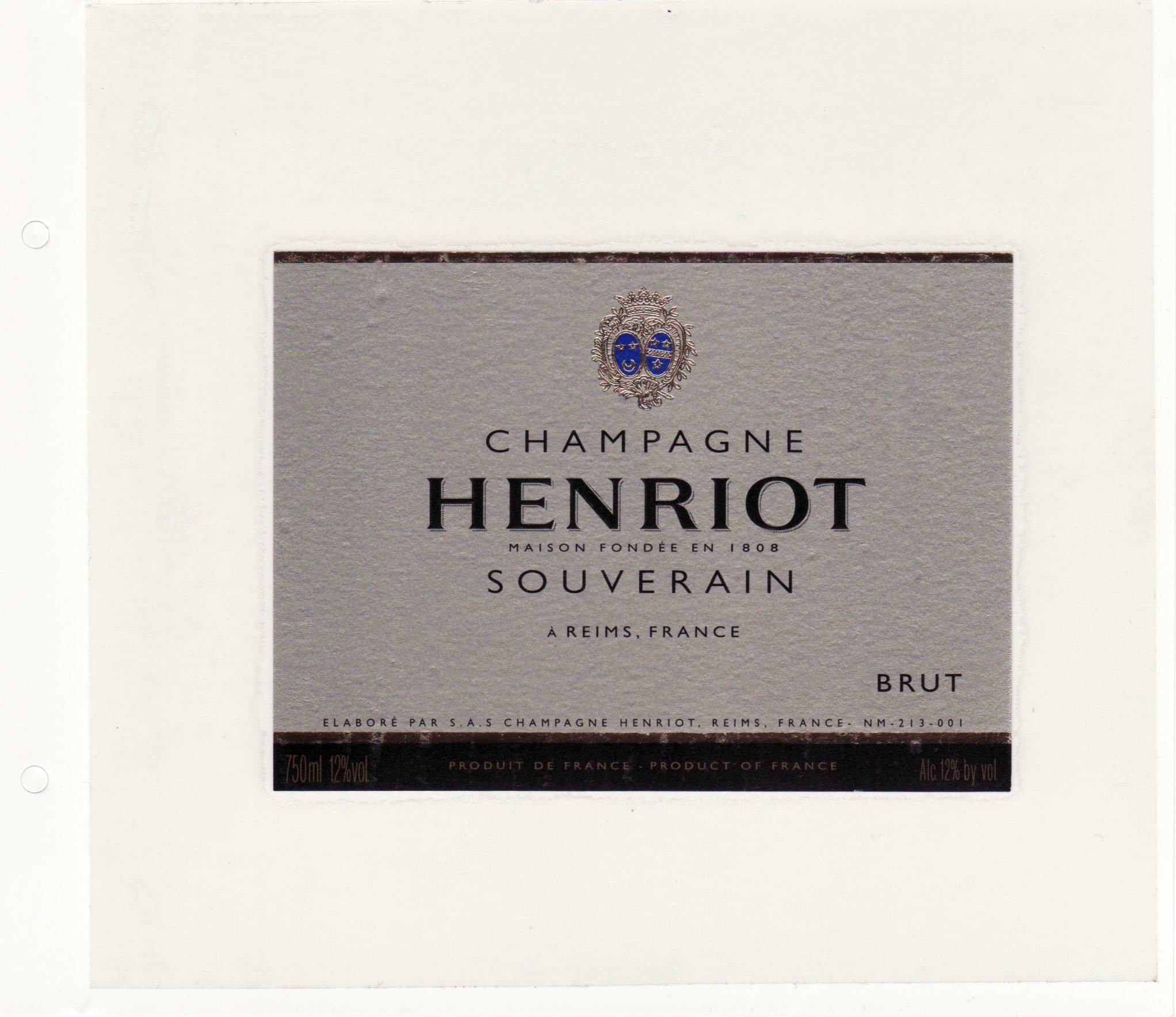 Champagne Henriot