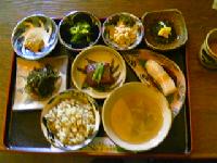 いじゅの花定食（9品) 1250円