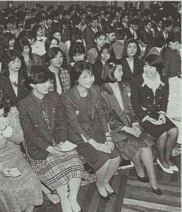 1986年JAL入社式 1986年JAL入社式