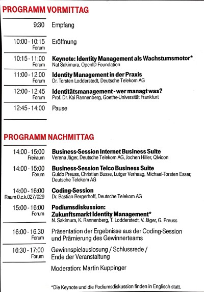 DT Tech Day 2014 Program