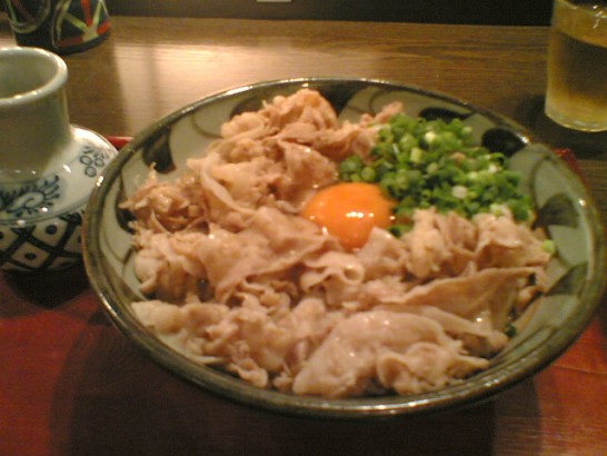 Norabo: Udon with Beef Topping