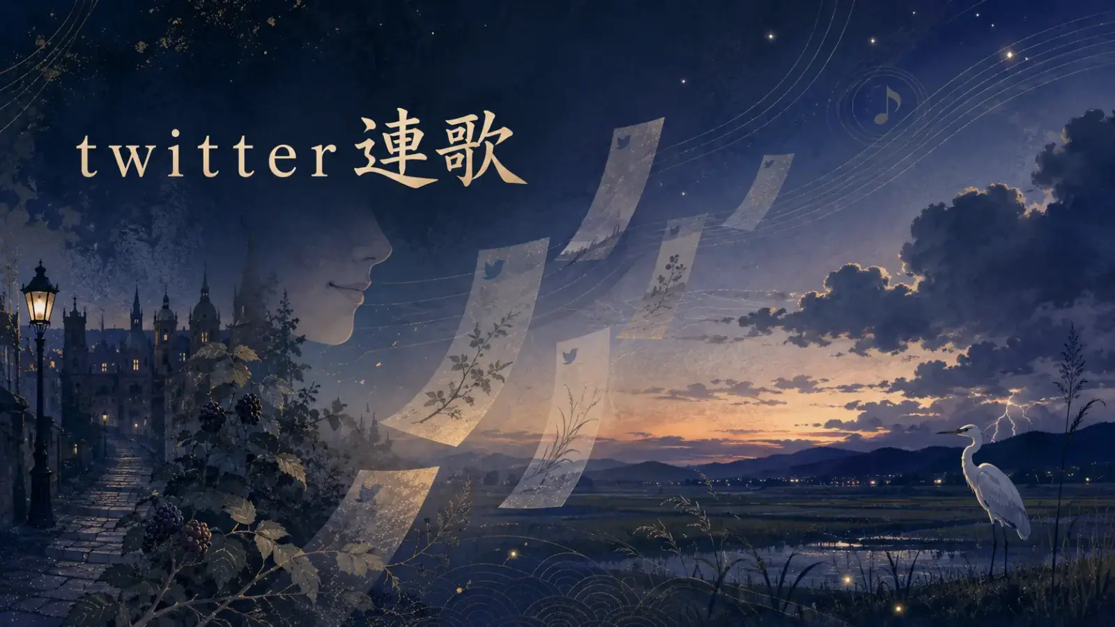 Twitter Renga (collaborative linked verse)