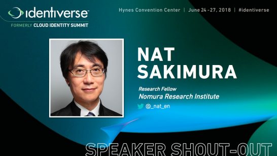 I Will Be Speaking at Identiverse 2018 in Boston