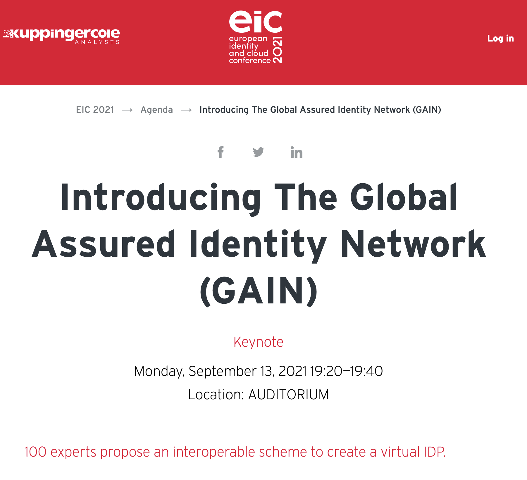 EIC - GAIN