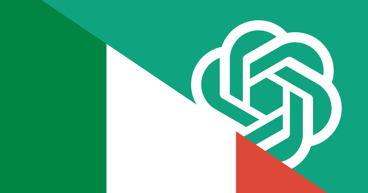 Italy v.s. OpenAI