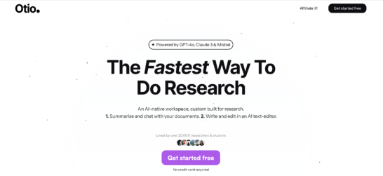 People Who Often Research Videos and Web Pages Should Use Otio AI