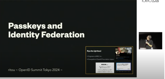 Detailed Notes on Passkeys and Identity Federation - OpenID Summit 2024