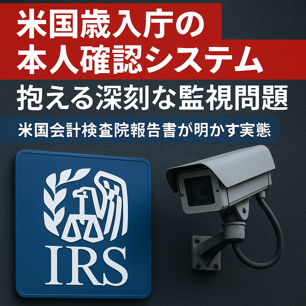 米国歳入庁の本人確認システムが抱える深刻な監視問題