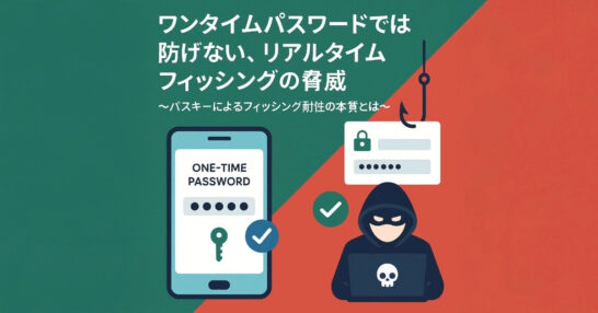 ワンタイムパスワードでは防げない、リアルタイムフィッシングの脅威～パスキーによるフィッシング耐性の本質とは～