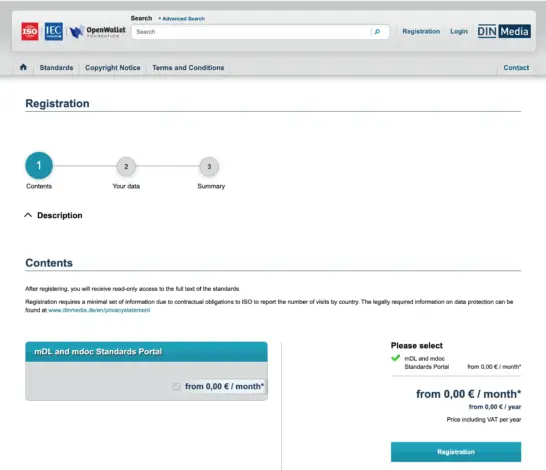 dinmedia registration